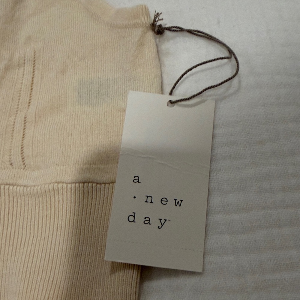 A New Day Women's Cream Bralette - Picture 2 of 5